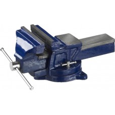 DEXX 32470-150 тиски слесарные с поворотными механизмом, 150мм