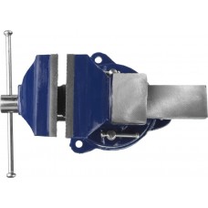 DEXX 32470-100 тиски слесарные с поворотными механизмом, 100мм