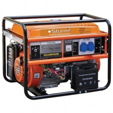 Sturm PG8745E бензогенератор  4500 Вт аккумулятор