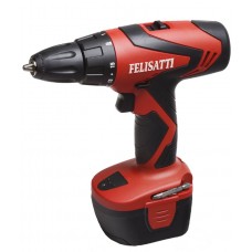 Felisatti  DC10/12N2 аккумуляторная, 2-х скоростная дрель-шуруповёрт 12В Ni-Cd
