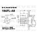 CARVER 186FL-А8 дизельный двигатель 4-такт., 10л.с. (вых.вал 8А-type, D=25 мм) 01.010.00131