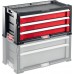 KETER 38381-3 ящик с 3 выдвижными полками "DRAWER-3", 22"