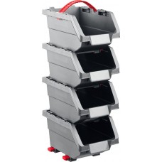 KETER 38066-K4 Набор лотков "Clickbin" 1,3 л