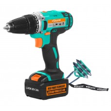 Sturm! CD3220L дрель аккумуляторная 20В Li-Ion 2,0 Ач