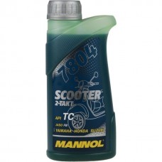 MANNOL 7804 Mасло 2-х такт.  Scooter 1л, metal, синтетика, Германия