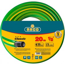 RACO CLASSIC 40306-1/2-50_z01 шланг поливочный, 25атм., армированный, 3-х слойный, 1/2"х50м