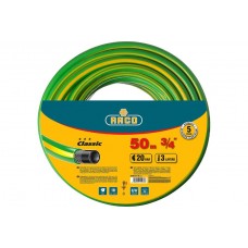 RACO CLASSIC 40306-3/4-50_z01 шланг поливочный, 20атм., армированный, 3-х слойный, 3/4"х50м