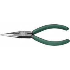 KRAFTOOL "KRAFT-MINI" 220017-3-14 Тонкогубцы обливные рукоятки, CrV сталь, 140мм