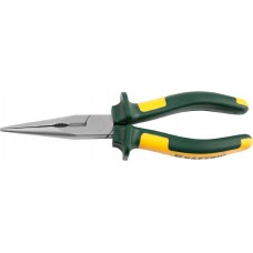 KRAFTOOL  "KRAFT-MAX" 22011-3-20 Тонкогубцы Cr-Mo,маслобензост двухкомп рукоятки,шарнирное соединение с повыш износост, 200мм