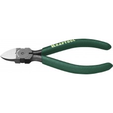 KRAFTOOL 220017-8-12 "KRAFT-MINI" Бокорезы для пластика и меди, обливные рукоятки, особочистый рез заподлицо, 125мм