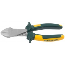 KRAFTOOL  22011-5-18 "KRAFT-MAX" Бокорезы Cr-Mo,маслобензост двухкомп рукоятки,шарнирное соединение с повыш износост,180мм