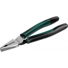 KRAFTOOL 22001-1-18_z01 Плоскогубцы "PowerPro" комбинированные, CrMo-сталь, покрытие оксидированное с полировкой, 180мм