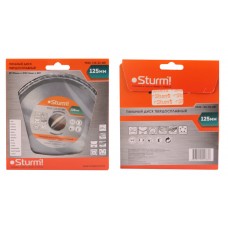 Sturm! 9020-125-22-48T Пильный диск, размер 125x22x48 зубьев, твердосплавные напайки