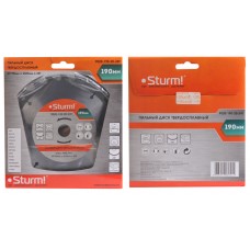 Sturm! 9020-190-20-24T Пильный диск, размер 190x20/16x24 зуба, твердосплавные напайки
