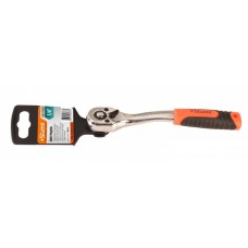 Sturm! 1045-17-R1/4 Ключ-трещотка, квадрат 1/4", 72 зуба, с быстрым сбросом, CrV