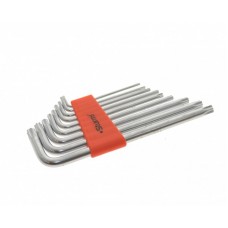 Sturm! 1045-04-9x9-TL Набор ключей TORX Cr-V 9шт., T9-T50, длинные, ПЛАСТИКОВЫЙ КЕЙС