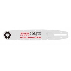 Sturm! SB1250380PO-OL Пильная шина 12" паз 1,3мм, 3/8", 45 зв