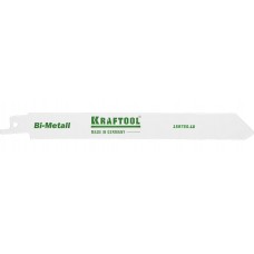 KRAFTOOL 159755-18 "INDUSTRIE QUALITAT" S1122EF Полотно  для эл/ножовки, Bi-Metall, по металлу, шаг 1,4мм, 180мм