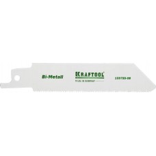 KRAFTOOL 159755-08 "INDUSTRIE QUALITAT" Полотно S522EF, для эл/ножовки, Bi-Metall, по металлу, шаг 1,4мм, 80мм