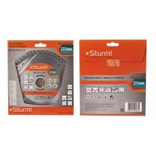 Sturm! 9020-235-30-48T Пильный диск, размер 235x30x48 зубов С ПЕРЕХОД. КОЛЬЦОМ НА 20мм