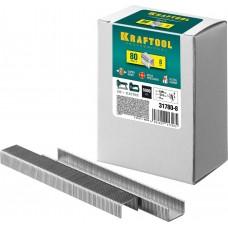 KRAFTOOL 31780-8 8  мм скобы для степлера тип 80, 5000 шт