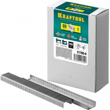 KRAFTOOL 31780-6 6  мм скобы для степлера тонкие широкие  тип 80, 5000 шт
