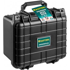 KRAFTOOL 38251-10 Ящик ударопрочный "PANZER" пластиковый, степень защиты IP55, 10"