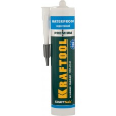 KRAFTOOL 41345_z01 Клей монтажный KraftNails Premium KN-915, водостойкий с антисептиком, для ванн и душевых, 310мл