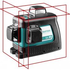 KRAFTOOL 34640 LL-3D нивелир лазерный, 3х360° , 20м/70м , IP54, точн. +/-0,2 мм/м