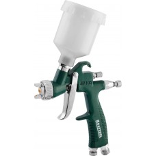 KRAFTOOL 06565-1.0 Краскопульт пневматический AirKraft Mini, HVLP, c верхним бачком, 1,0мм