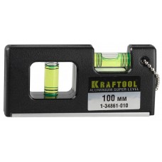 Kraftool 1-34861-010 Mini-Pro 100 мм, магнитный супер-компактный уровень
