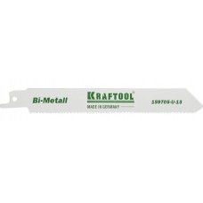 KRAFTOOL 159705-U-13 "INDUSTRIE QUALITAT" Полотно  S922VF, для эл/ножовки, Bi-Metall, по металлу, дереву, шаг 1,8-2,5мм, 130мм