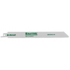 KRAFTOOL "INDUSTRIE QUALITAT" 159705-U-18 Полотно S1122VF, для эл/ножовки, Bi-Metall, по металлу, дереву, шаг 1,8-2,5мм, 180мм