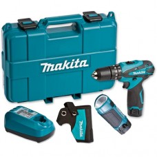 Makita HP330DWLE дрель аккумуляторная 10,8В