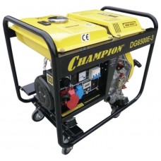 CHAMPION DG6500E-3 генератор дизельный 5/5,5 кВт
