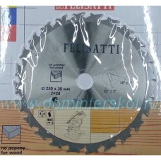 "Felisatti" диск пильный твердосплавный  250*30*24 по дереву