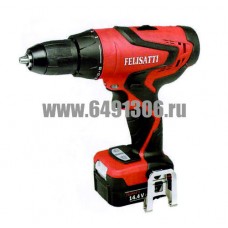 Felisatti  DC13/14,4IL2 дрель шуруповерт аккумуляторный 14,4В Li-Ion