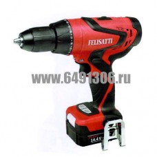 Felisatti DC13/14,4L2 дрель шуруповерт аккумуляторный 14,4В Li-Ion