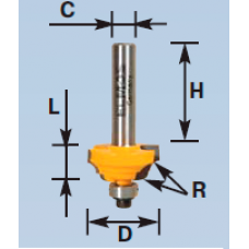 E322431 a38mm r6 фреза многопрофильная