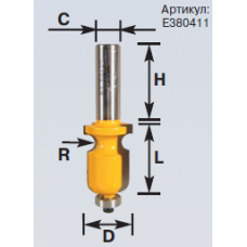 E380411 a24mm r4 b35 фреза профильная