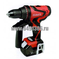 Felisatti  DC13/18L2 дрель шуруповерт аккумуляторный 18В Li-Ion