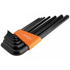 Sturm 1045-04-07x10 Набор шестигранных ключей 7шт,Cr-V, С ШАРОВИДНЫМ НАКОНЕЧН.(ПЛАСТИК. КЕЙС)