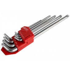 Sturm 1045-06-9Hx10 Набор шестигранных ключей  9 шт, головка, TORX, ПЛАСТИКОВЫЙ ДЕРЖАТЕЛЬ