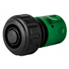 Sturm 3015-09-3/4P Соединитель для шланга 3/4” с аквастопом двухкомпонентный  Серия Professiona
