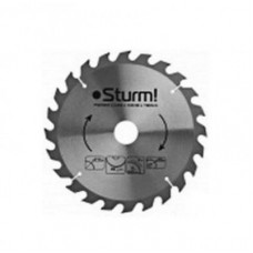 Sturm 9020-160-20-24T Пильный диск, размер 160х20x24 зубов С ПЕРЕХОД. КОЛЬЦОМ НА 16мм
