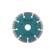 Sturm  9020-04-115x22-C Алмазный диск, сухая резка, сегментный 115мм