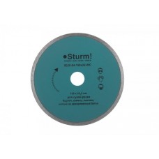 Sturm 9020-04-150x22-WC Алмазный диск, влажная резка, непрерывный 150мм