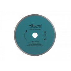 Sturm 9020-04-180x22-WC Алмазный диск, влажная резка, непрерывный 180мм
