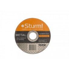 Sturm 9020-07-115x12 Диск отрезной по металлу, АРМИРОВАННЫЙ, размер 115x1.2x22.23