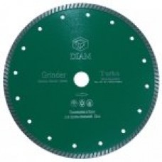 DIAM Turbo Grinder 000200  Алмазные отрезные круги Граниты 1-4 группы, гнейс, сланец, мрамора 125*2,0*10*М14 с фланцем